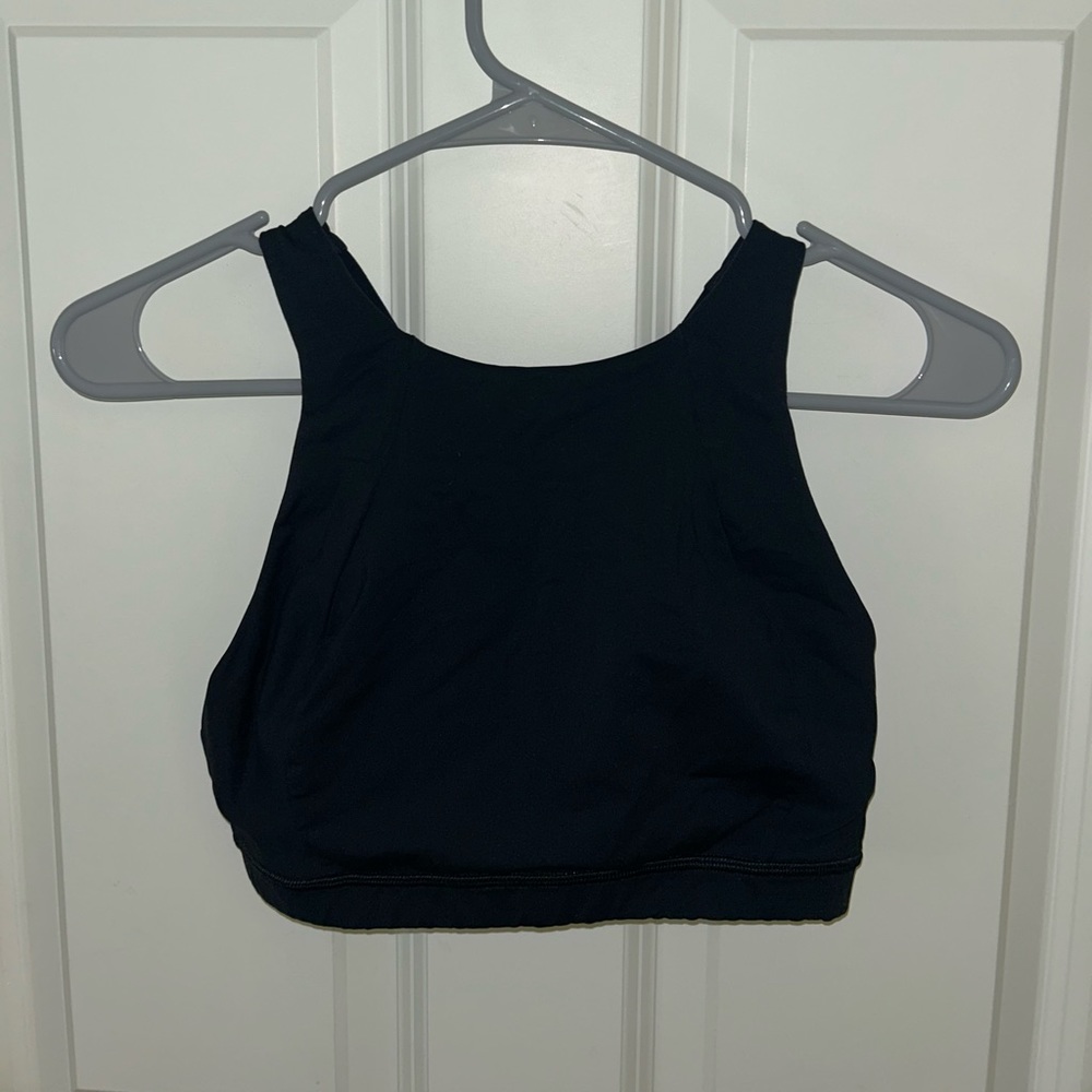 Lululemon Black Criss Cross Strap Sports Bra